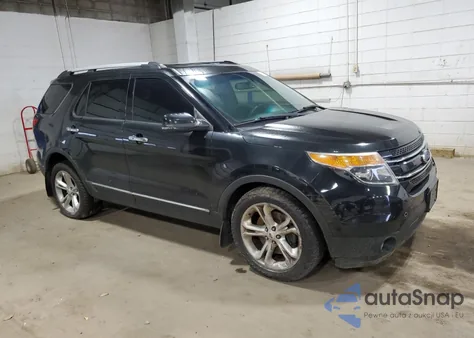 2014 Ford Explorer Limited from USA, damaged, VIN 1FM5K8F85EGA92602